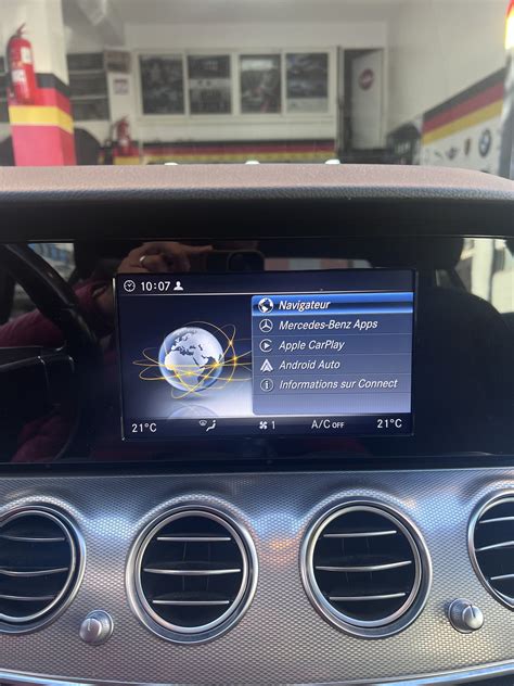Then Mirrorlink can be turned on from the engineering menu. . W213 android auto activation